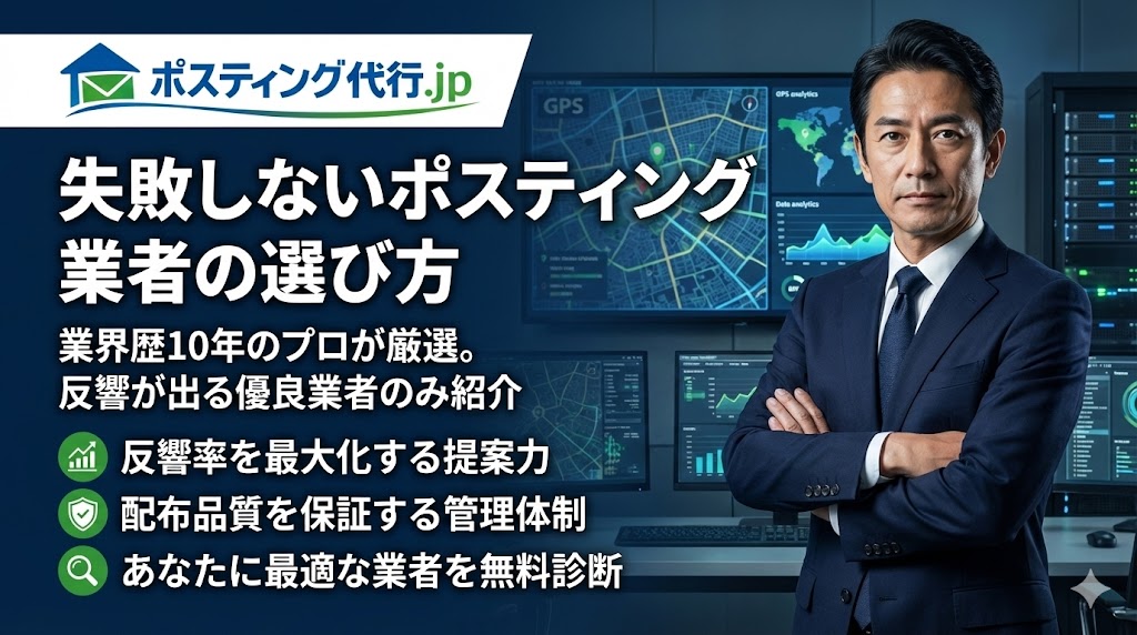 チラシ配布ポスティング代行