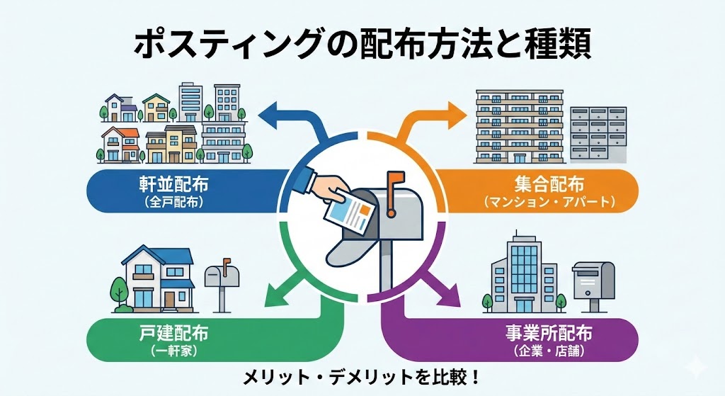 ポスティングの種類