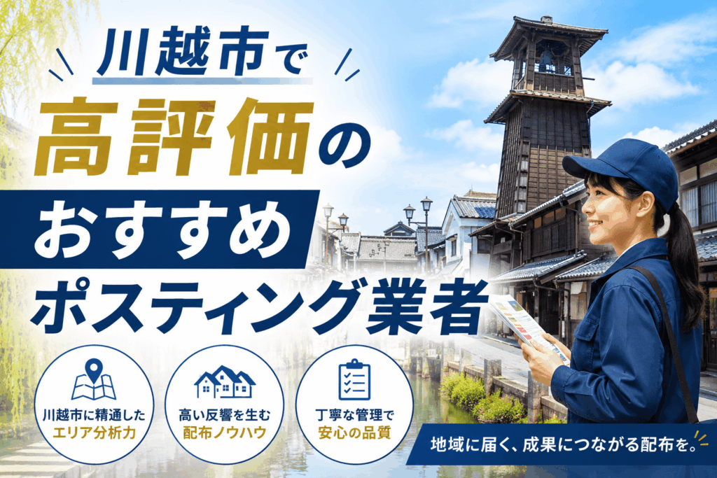 川越 ポスティング