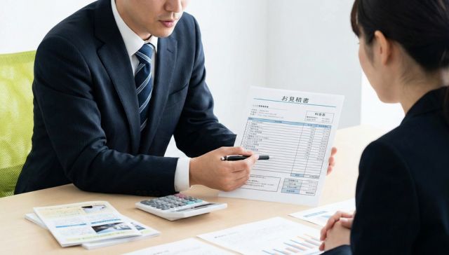 見積もりの根拠が明確か