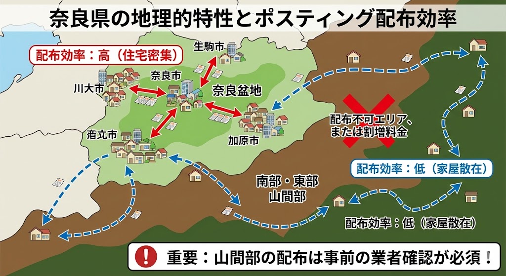 奈良県の地理的特性