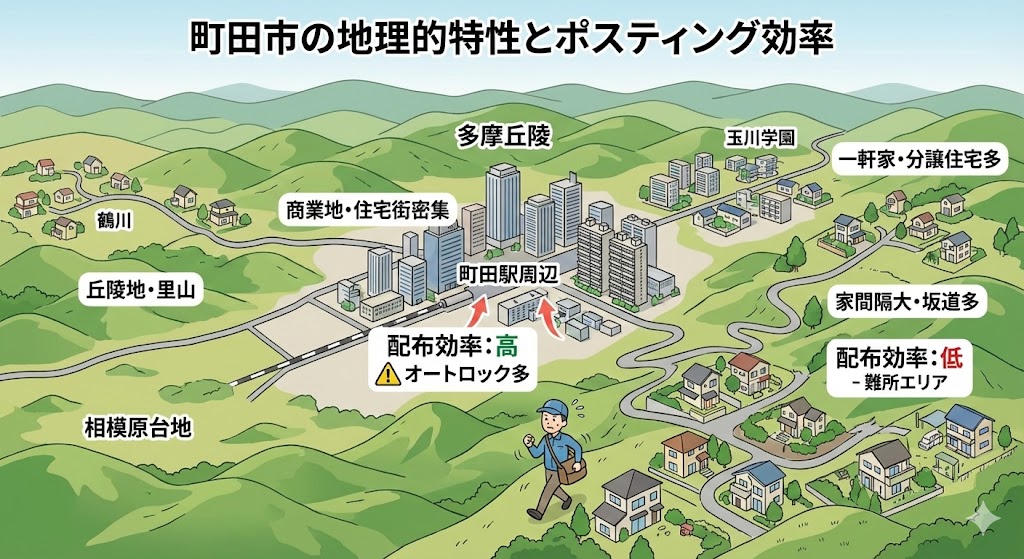 町田市の地理的特性