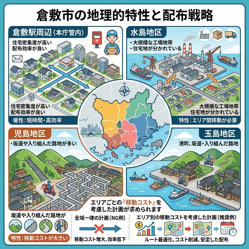 倉敷市の地理的特性