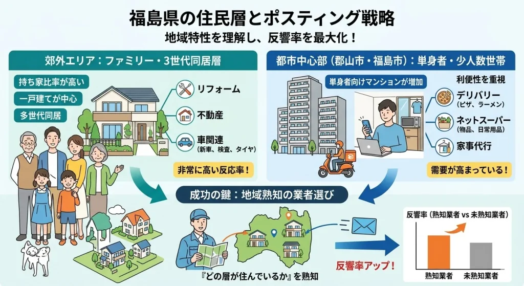 福島県の住民層