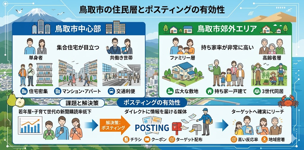 鳥取市の住民層