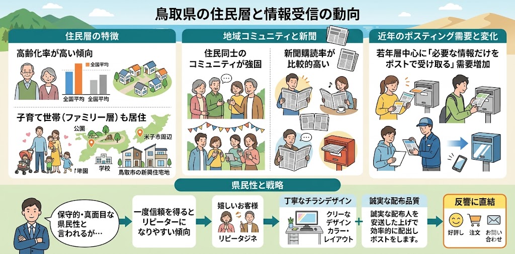 鳥取県の住民層