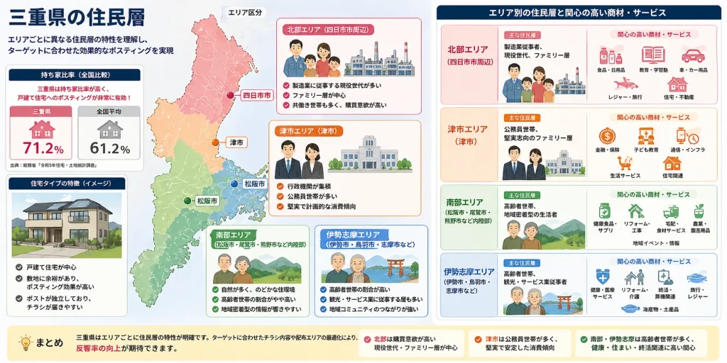 三重県の住民層