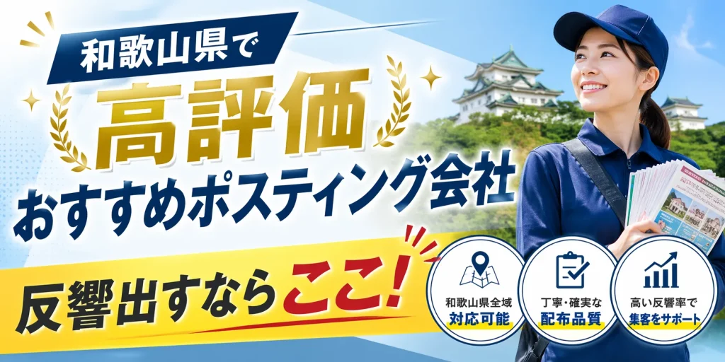和歌山県おすすめポスティング業者