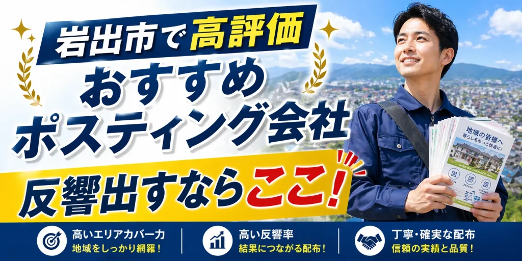 岩出市ポスティング
