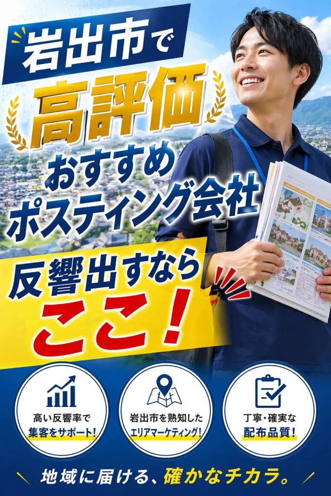 岩出市ポスティング戦略
