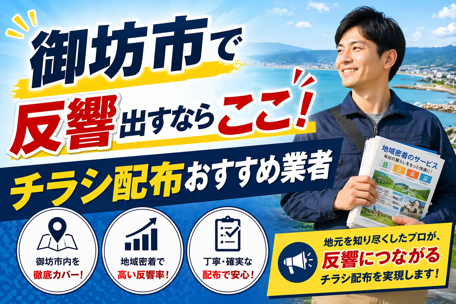 御坊市ポスティング