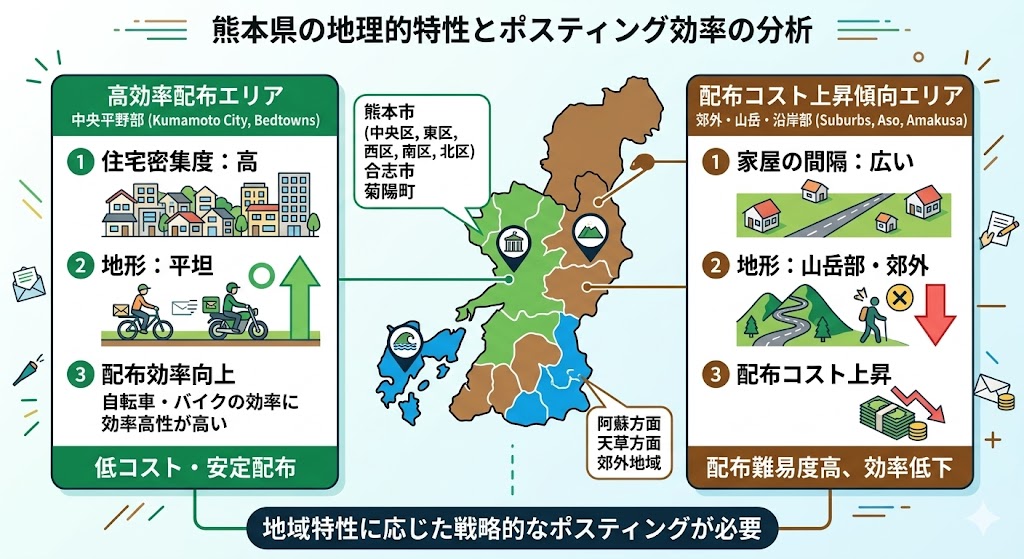 熊本県の地理的特性