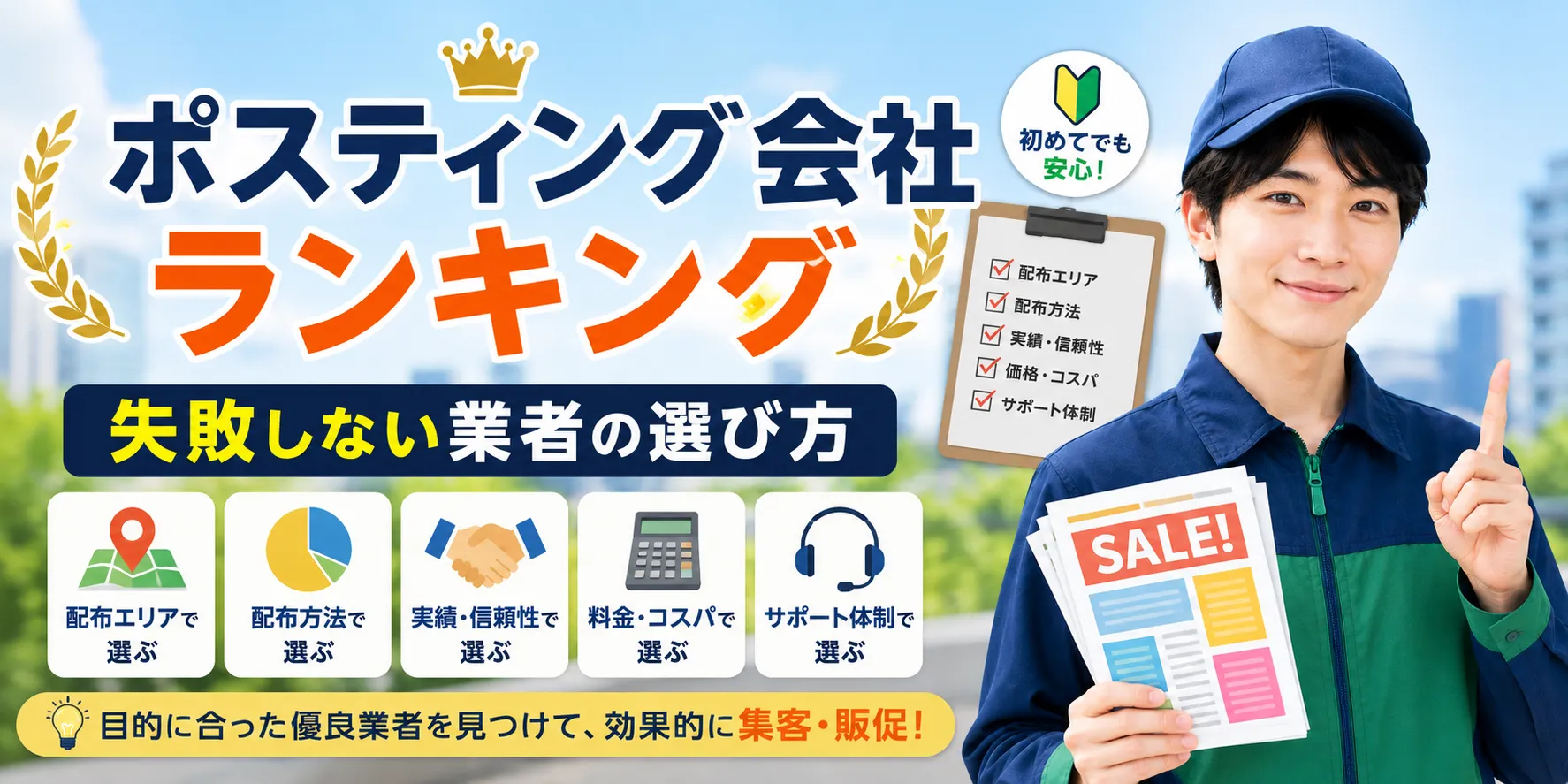 ポスティング会社ランキング