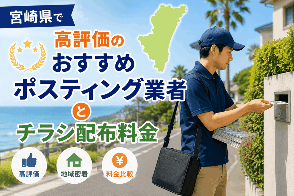 宮崎県ポスティング行者