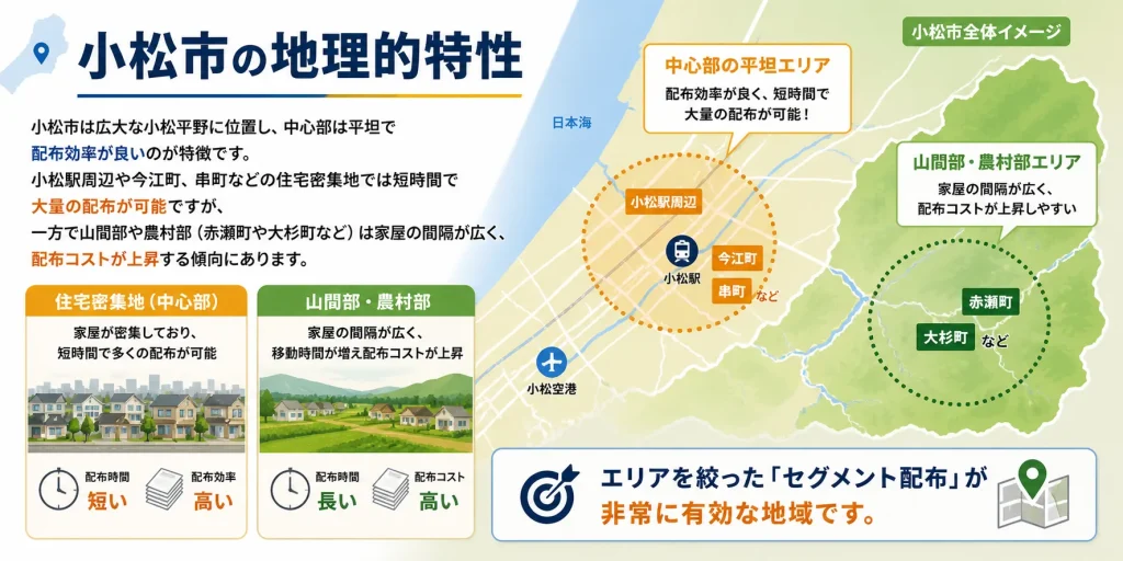 小松市のポスティング