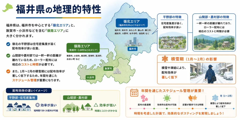 福井県の地理的特性