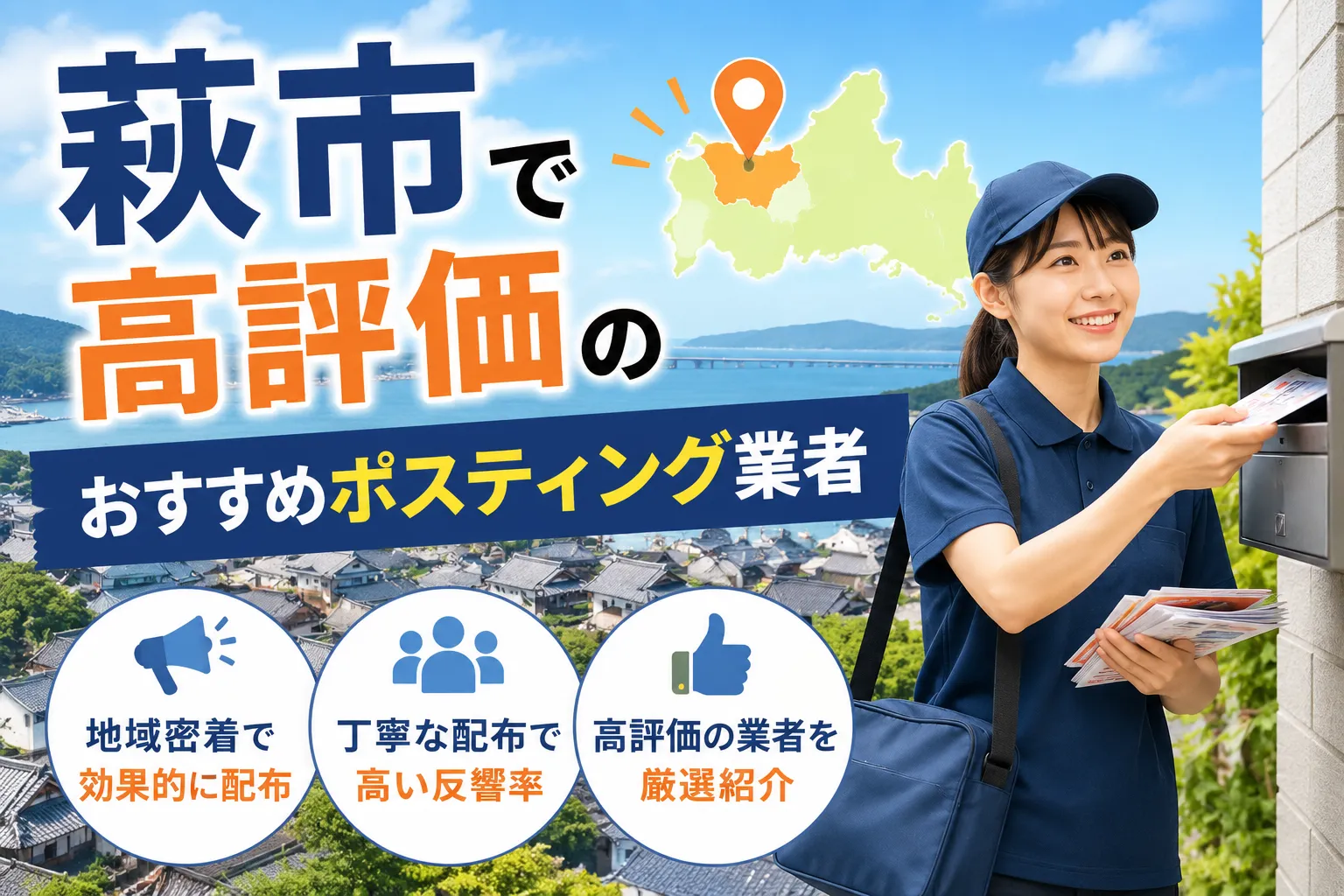 萩市で高評価のおすすめポスティング業者【2026年最新】