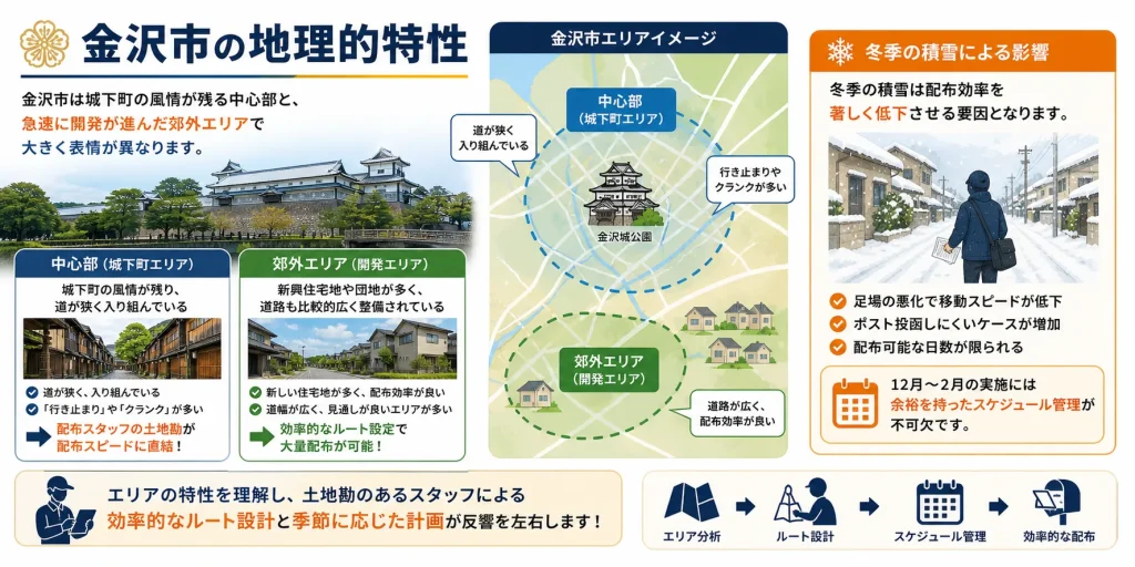 金沢市のポスティング戦略１