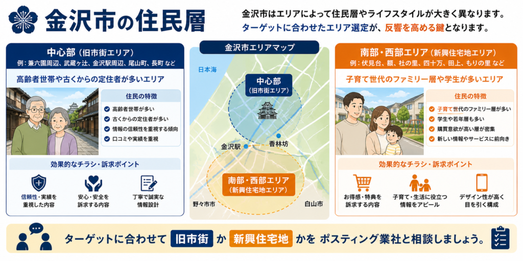 金沢市の住民層