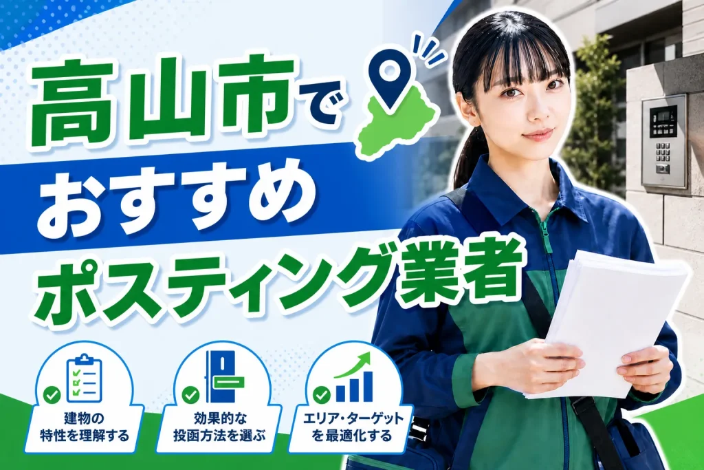 高山市のポスティング業者