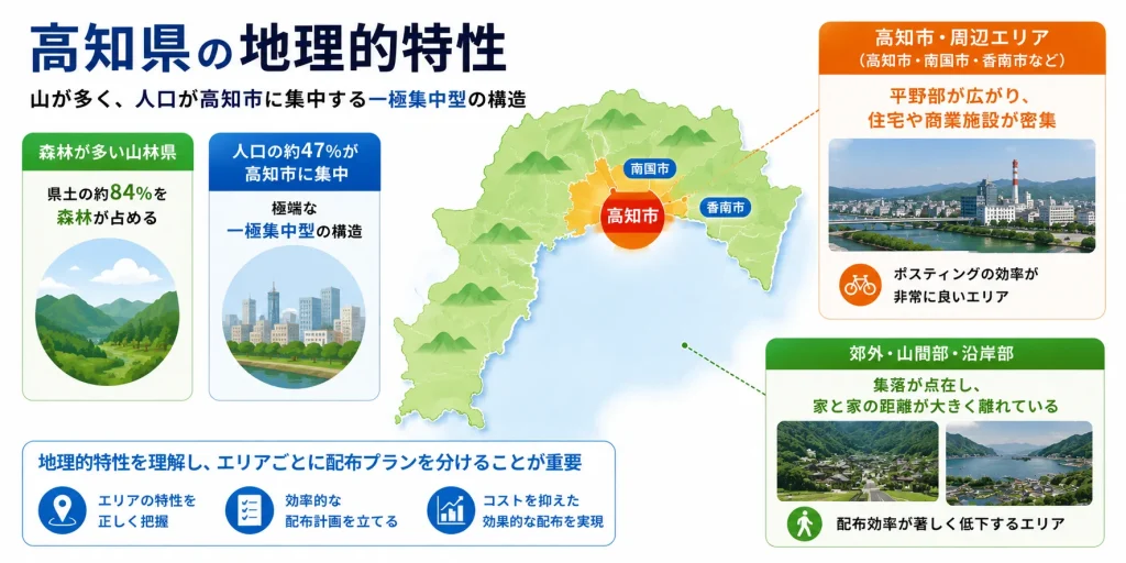 高知県ポスティング