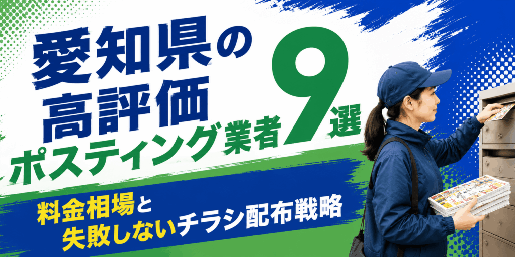 愛知県ポスティング行者おすすめ