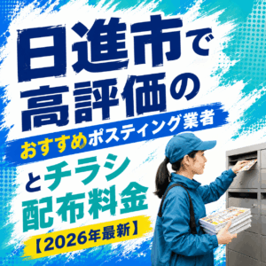 日進市で高評価のおすすめポスティング業者