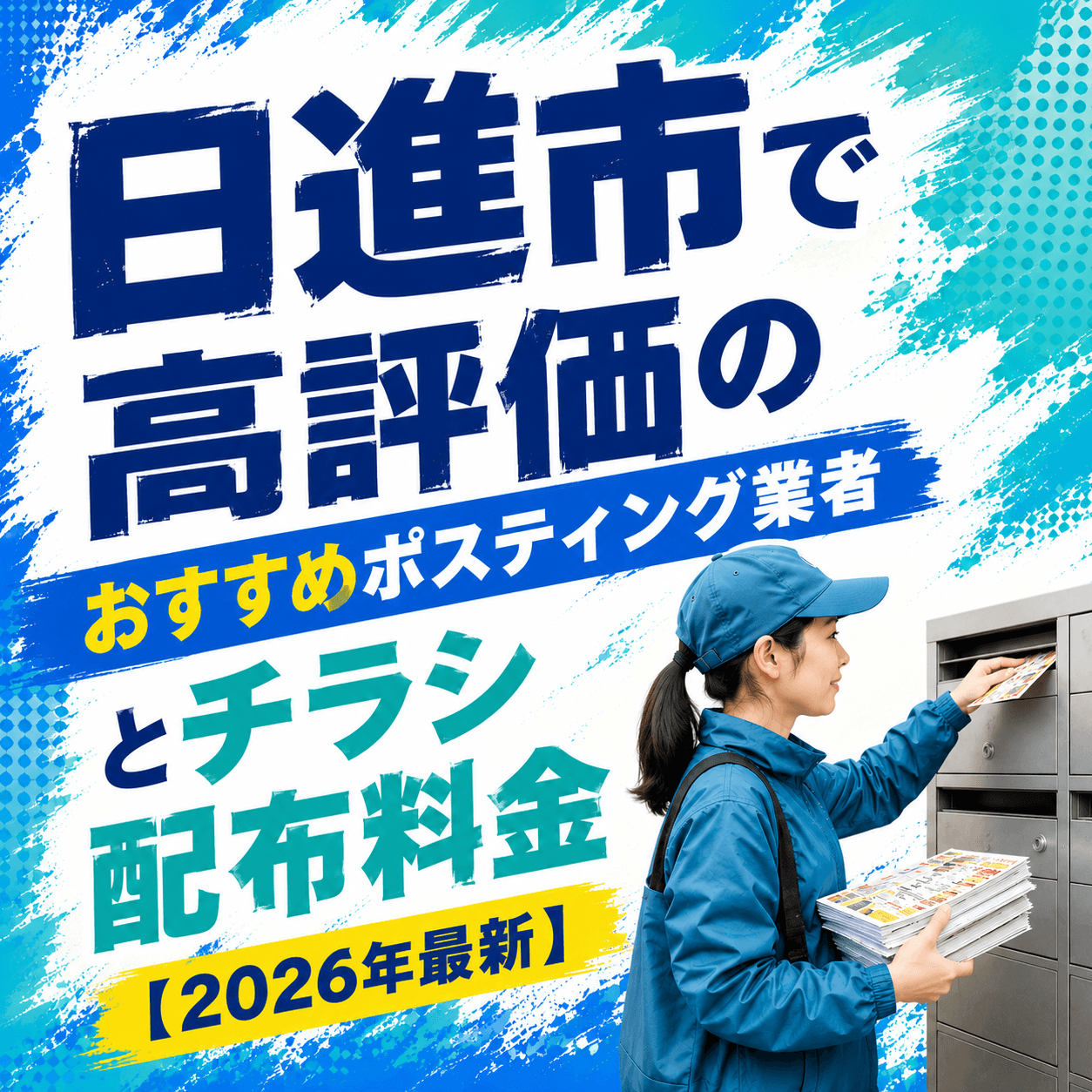 日進市で高評価のおすすめポスティング業者