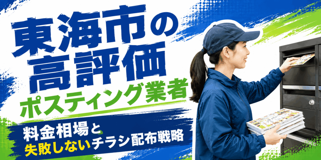 東海市 ポスティング