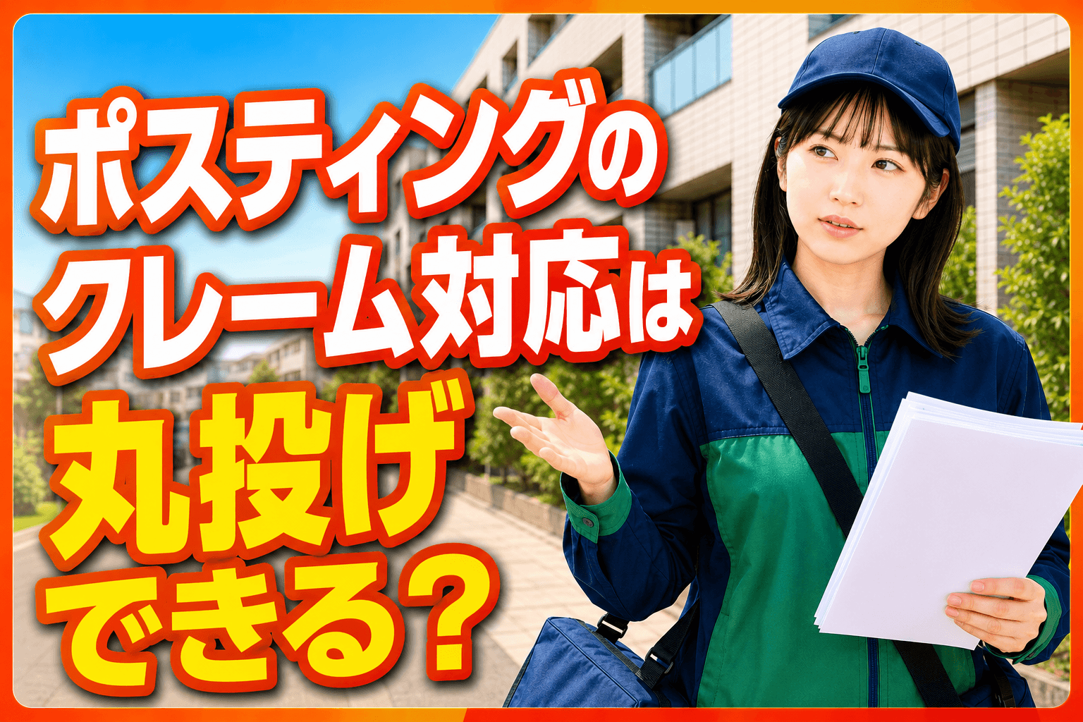 クレーム ポスティング