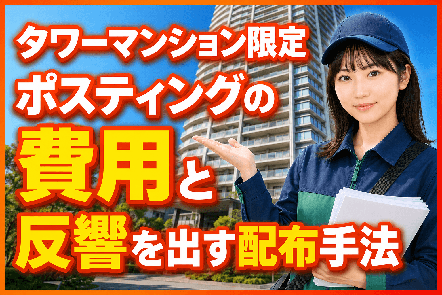 タワーマンション限定ポスティング