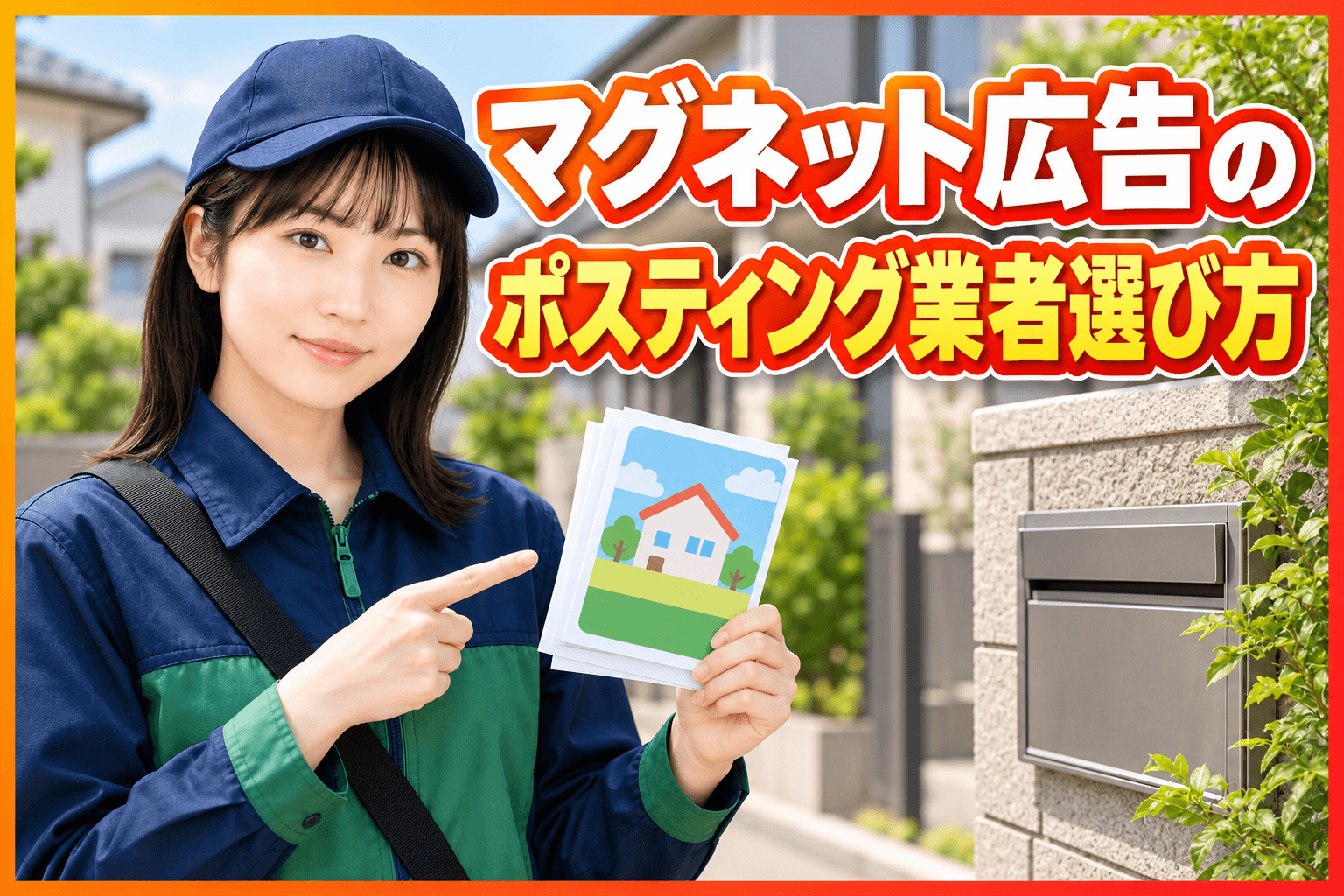 マグネット ポスティング