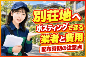 別荘地 ポスティング