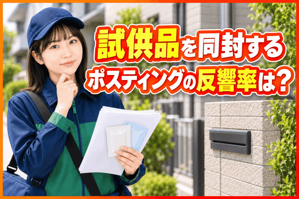 試供品 ポスティング